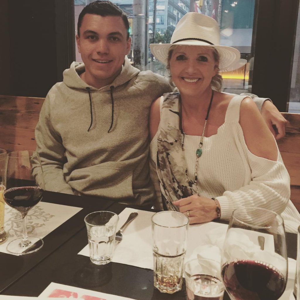 FaZe Kay with his Mother