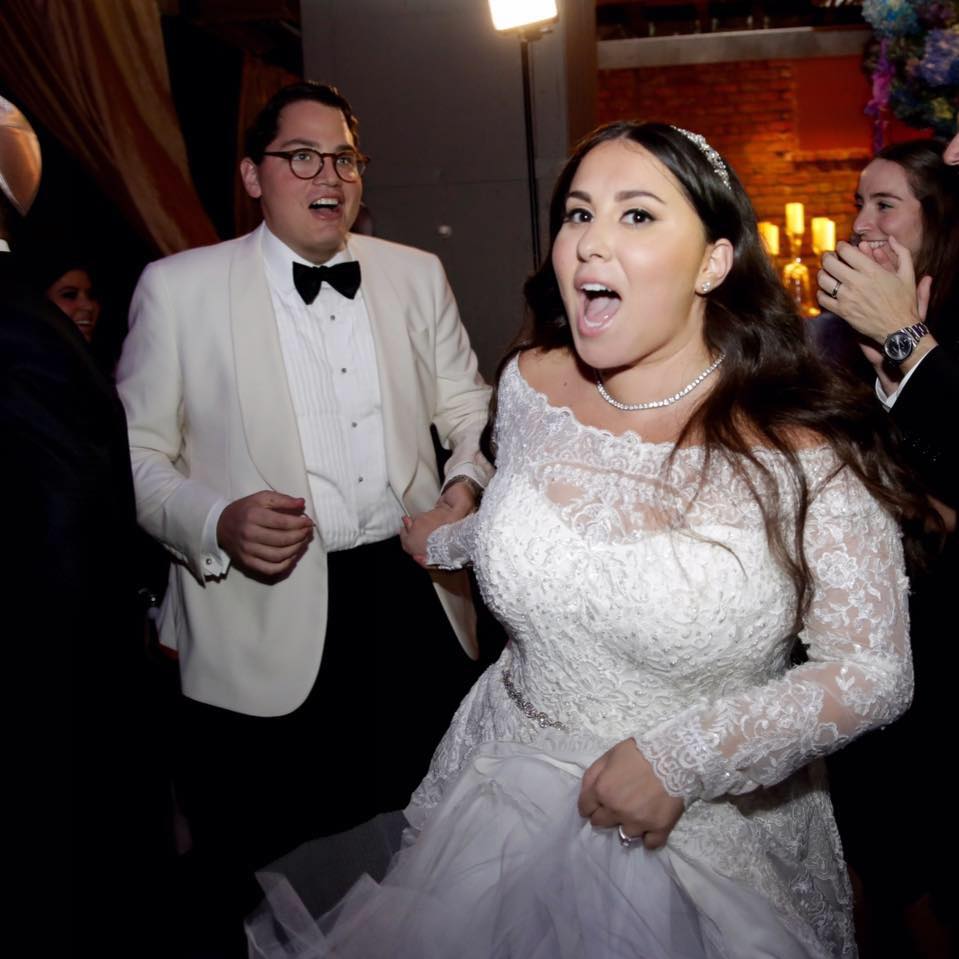 Claudia Oshry with Husband Ben Soffer on Wedding Day