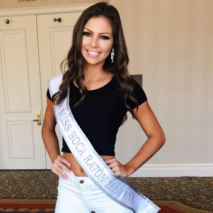 Lexi Hidalgo when she won Miss Boca Raton Teen USA 2017